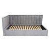 Кровать мягкая D003  90х200 2951 - 900642 – мініатюра 2