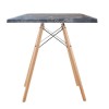 Стіл квадратний 70*70 см Тауер Вуд W чорний - 896128 – мініатюра 1