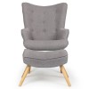 Крісло Флоріно з отоманкою сірий - 896932 – мініатюра 2