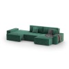 Розкладний кутовий диван Loft  Правий Vintage Velvet 01 Cream - 900759 – мініатюра 8