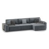 Розкладний кутовий диван Loft  Правий Vintage Velvet 01 Cream - 900759 – мініатюра 5