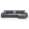 Розкладний кутовий диван Loft  Правий Vintage Velvet 01 Cream - 900759 – мініатюра 1