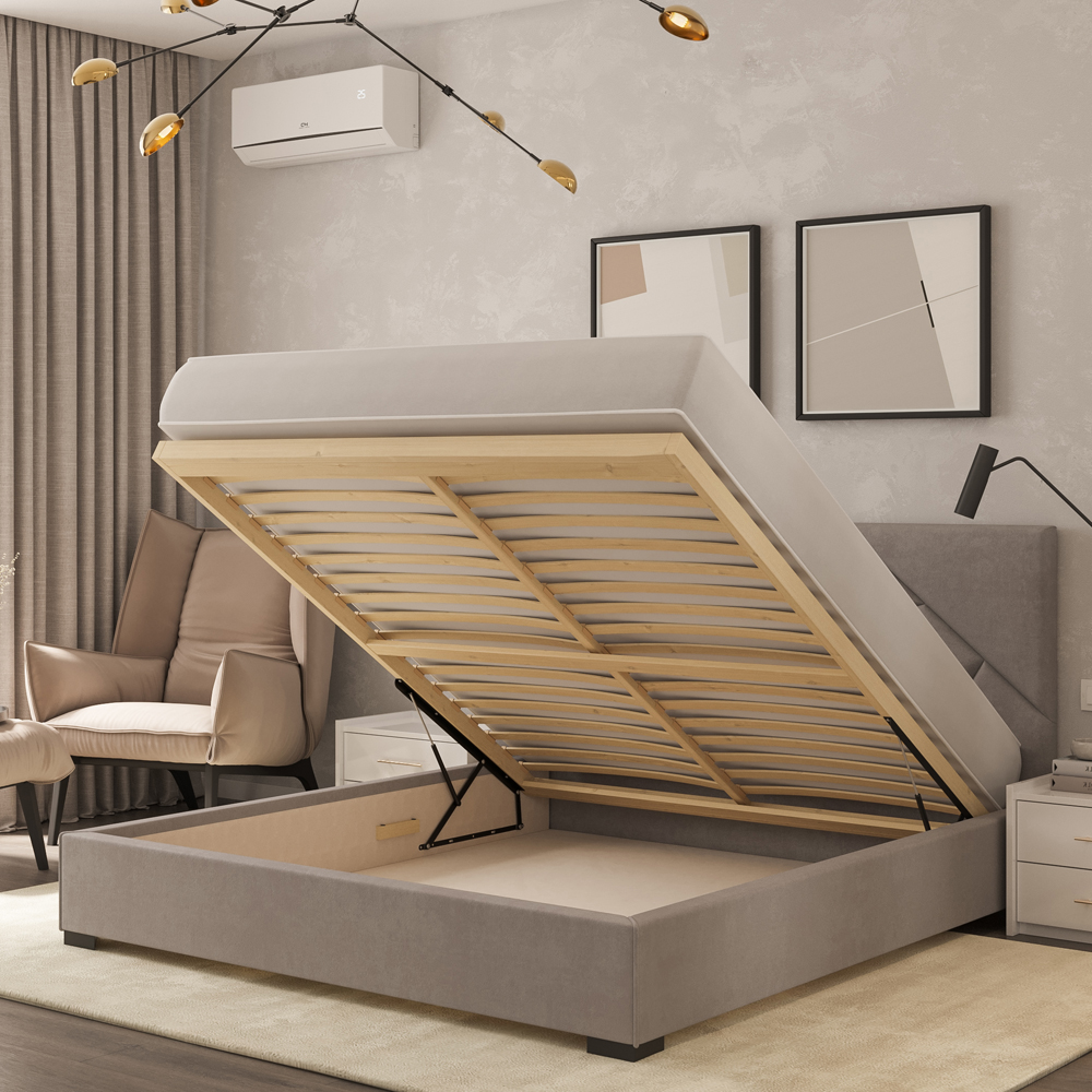 Ліжко Ізі 120х190 без підйомного механізму P Enjoy 1 Beige - 700617 – фото 7 Ліжко Ізі 120х190 без підйомного механізму P Enjoy 1 Beige - 700617 – фото 7
