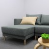 Кутовий розкладний диван Лакі  Правий Enjoy 1 Beige - 700552 – мініатюра 2