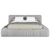 М'яке ліжко Ресофт  120х190 без підйомного механізму Enjoy 1 Beige - 101134 – мініатюра 4