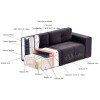 Модульный диван Отиум  Правый Dusty Lilac - 700596 – 8
