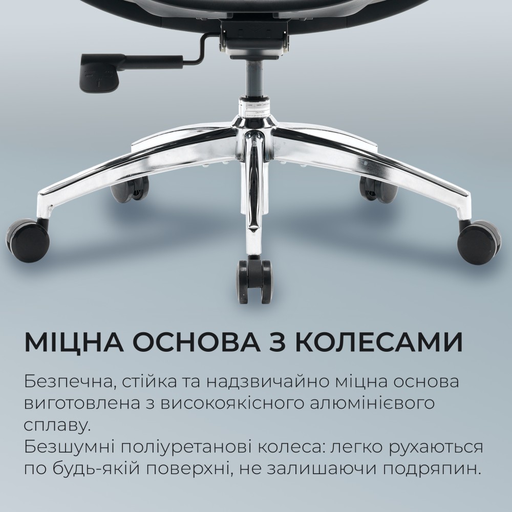 Крісло офісне Sihoo DORO S100 Mesh Black чорний - 895920 – фото 14 Крісло офісне Sihoo DORO S100 Mesh Black чорний - 895920 – фото 14