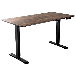 Компьютерный стол с электрорегулировкой высоты Sihoo D03 1400 x 700 мм Walnut/Black