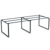 Каркас для столу Quattro (Куатро) 3.6 чорний Структура 1000x1600 - 230175 – мініатюра 1