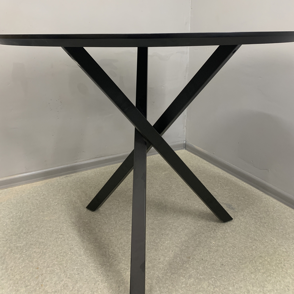 Круглий стіл HPL Основа Христовидна Exes (Сланець Юрський антрацит) чорний 800 мм - 898865 – фото 3 Круглий стіл HPL Основа Христовидна Exes (Сланець Юрський антрацит) чорний 800 мм - 898865 – фото 3