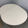 Круглый раскладной стол HPL Цилиндр из нагелей на пластине (Arpa 0737 ERRE)  бежевый Ø110+40 см - 898848 – 5