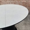 Круглий розкладний стіл HPL Циліндр з нагелів на пластині (Arpa MIKA 3328)  чорний Ø90+33 см - 898845 – 6