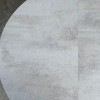 Круглый раскладной стол HPL Цилиндр из нагелей на пластине (Хромикс белый)  бежевый Ø90+33 см - 898847 – 5