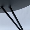 Круглий стіл HPL Три стріли Arrows (Arpa 3432 LOSA)  чорний 800 мм - 898864 – 3