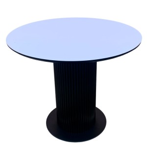 Обідній круглий стіл з HPL Циліндр з нагелів на пластині (Arpa 0001 ERRE) - 898857