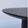 Круглый стол HPL Цилиндр из нагелей на пластине (Arpa 3432 LOSA)  черный 800 мм - 898863 – 4