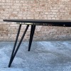Раскладной прямоугольный стол HPL Стрелы Arrows (Черный)  черный 120+40х80 см - 898832 – 3