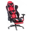 Кресло геймерское ExtremeRace black/red with footrest  красный - 133043 – 2