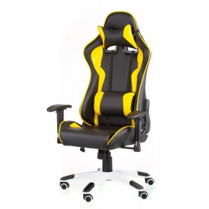 Геймерское кресло ExtremeRace black/yellow - 800943