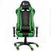 Геймерское кресло ExtremeRace black/green  зеленый - 800940 – 2