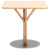 Деревянный стол Bloom Central 4M5-276 квадратный  600х600 бук B0 - natural varnish - 898144 – мініатюра 2