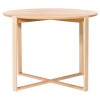 Журнальний круглий стіл Delta 4MJ-726 ø80 см  бук B0 - natural varnish - 898139 – 2