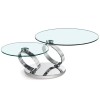 Журнальный стол Дабл-Ринг хром - 270328 – мініатюра 1