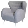 Крісло Каміла  світло-сірий - 702462 – мініатюра 1