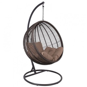 Плетеное подвесное кресло-качалка Globe - 716211