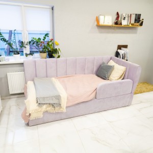 Детская кровать Valencia lilac 80*200 с матрасом - 101162