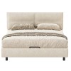 Мягкая кровать Salerno  120х200 Magic Beige - 897007 – мініатюра 1