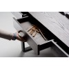 Письмовий стіл Grid (Грид)  чорний 750х1400 RAL 9005 - 21565 – 4