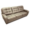 Прямой кожаный диван Бостон  без механизма трансформации натуральный Classic Bianco 085 - 820175 – 4