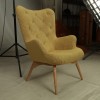 Кресло Бруно  без пуфа натуральный Gianni 123 - 113662 – 7