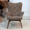 Кресло Бруно  без пуфа натуральный Gianni 123 - 113662 – 5