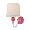 Бра Candellux 21-39163 Bebe белый / розовый - 895617 – мініатюра 1