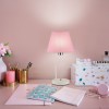 Настольная лампа Candellux 50501100 York розовый - 895631 – мініатюра 2