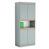 Офісна шафа Ш-2 600 мм сонома / сірий - 895199 – мініатюра 1