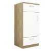 Тумба ПТ-6 дуб сонома / білий - 895232 – мініатюра 1