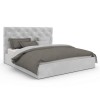 Ліжко Велюр 140х200 з підйомним механізмом Aqua - 895367 – мініатюра 1