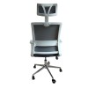 Крісло офісне/комп'ютерне OC-8330W сірий - 880452 – мініатюра 9