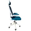 Кресло вращающееся компьютерное/офисное OC-8970W серый / голубой - 629436 – мініатюра 5