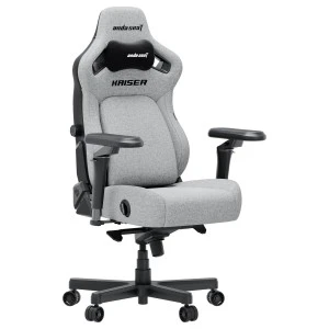 Кресло игровое Anda Seat Kaiser 4 V2 Size XL Gray Fabric - 895933