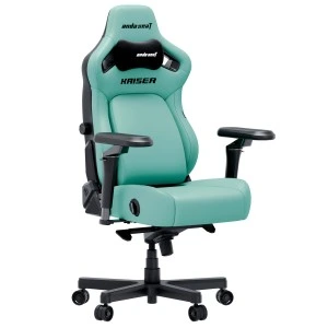 Крісло геймерське ігрове Anda Seat Kaiser 4 V2 Size XL до 180 кг Green PVC  - 895056