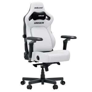 Кресло геймерское игровое Anda Seat Kaiser 4 V2 Size XL до 180 кг White PVC - 895051