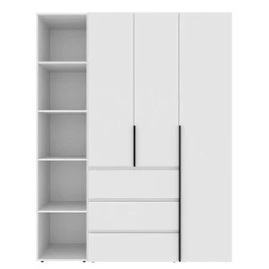 Шкаф распашной комбинированный №8 Light - 895629