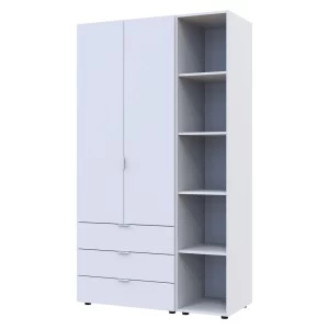 Шафа для одягу Гелар 2 з етажеркою - 899391