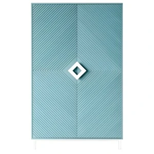 Шкаф Оксфорд белый металл