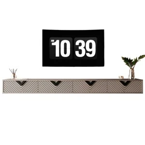 Тумба під ТВ Оксфорд чорні ручки