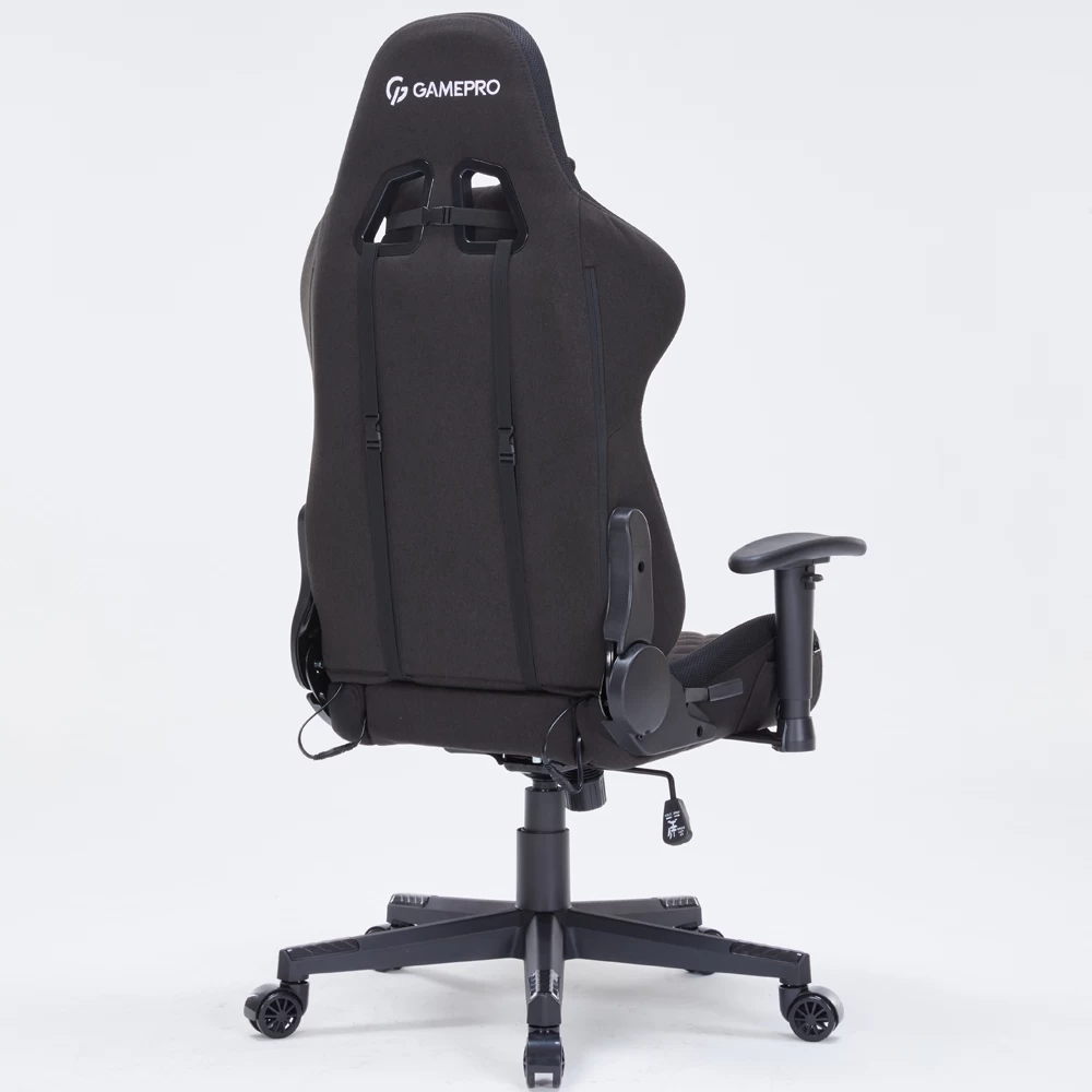 Игровое кресло Gamepro GC700FB RGB Size L Fabric Black черный - 897465 – фото 4 Игровое кресло Gamepro GC700FB RGB Size L Fabric Black черный - 897465 – фото 4